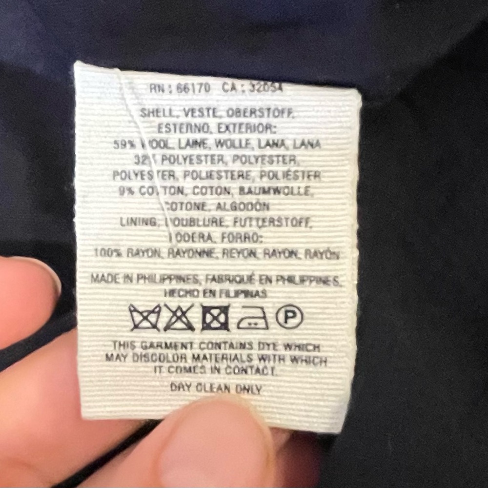 Cartonnier by Anthropologie wool blazer. - Picture 3 of 9